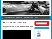 Screenshot des Blogs Fahrzeug-Aufbereiter.com