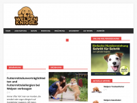 Screenshot des Blogs Welpenknigge