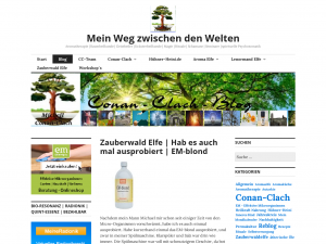 Screenshot des Blogs Conan-Clach-Blog
