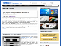 Screenshot des Blogs Daten sichern bis retten