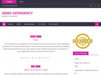 Screenshot des Blogs SERIES DEPENDENCY