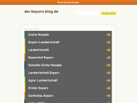 Screenshot des Blogs Der Bayern Blog