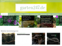 Screenshot des Blogs Garten247
