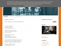Screenshot des Blogs Niegaertenmol