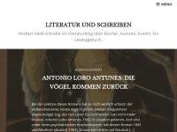 Screenshot des Blogs Literatur und Schreiben