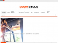 Screenshot des Blogs Fitness ist boom-style.de