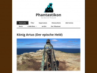 Screenshot des Blogs Phantastikon