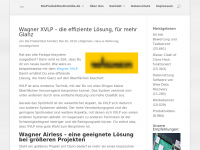 Screenshot des Blogs Die Produkttest Familie