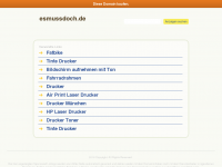 Screenshot des Blogs Es muss doch …