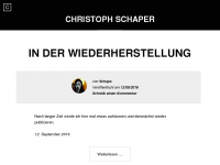 Screenshot des Blogs Schaps