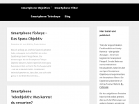 Screenshot des Blogs Smartphone Objektive Test