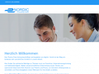 Screenshot des Blogs Franchise Blog
