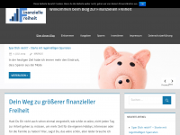Screenshot des Blogs Finanzfreiheit