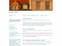 Screenshot des Blogs Unsere Stadt – leben und bloggen in Köln