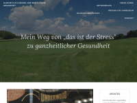 Screenshot des Blogs Ganzheitlich Gesund, der Weg zu mehr Gesundheit
