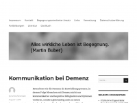 Screenshot des Blogs Der begegnungsorientierte Ansatz