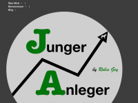 Screenshot des Blogs Junger Anleger