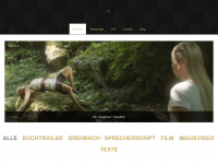 Screenshot des Blogs Milan Pawlowski – Lyrik, Film, Kunstprojekte
