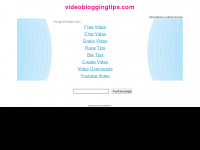 Screenshot des Blogs Video Blogging Tips