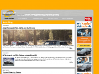 Screenshot des Blogs Autoholic