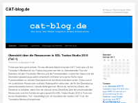 Screenshot des Blogs Cat-Blog: Kitten, Katzen und Kater