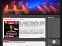 Screenshot des Blogs Hardcore und Gabber Blog