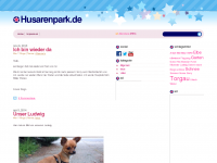Screenshot des Blogs Husarenpark.de