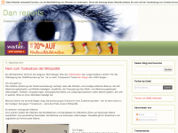 Screenshot des Blogs Dan reports