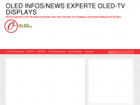 Screenshot des Blogs 3D Fernseher-OLED,Laser-TV Infos und News