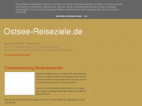 Screenshot des Blogs Empfehlung: Urlaub an der Ostsee – Kühlungsborn
