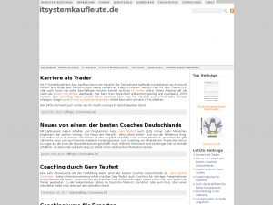 Screenshot des Blogs IT-System-Kaufleute
