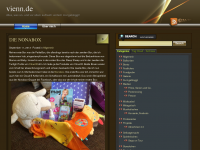 Screenshot des Blogs vienn
