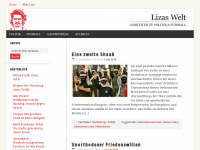Screenshot des Blogs Lizas Welt