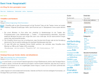 Screenshot des Blogs Promotionsblog – über eine SOA + BPM Dissertation