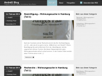 Screenshot des Blogs AndréG Blog