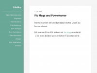 Screenshot des Blogs Edisblog