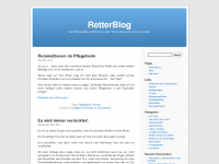 Screenshot des Blogs RetterBlog