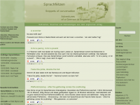 Screenshot des Blogs Sprachfetzen