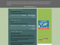 Screenshot des Blogs Gabi´s Blog