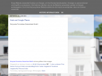 Screenshot des Blogs Formenbau