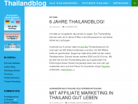 Screenshot des Blogs Thailandblog – Möchtegernhippies sind billig