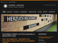 Screenshot des Blogs p.designs Studio