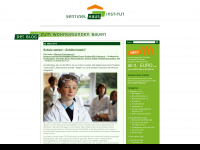 Screenshot des Blogs Sentinel – Haus Blog rund um das Thema Wohngesundheit