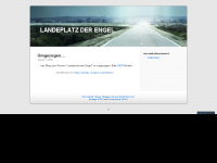 Screenshot des Blogs Landeplatz der Engel