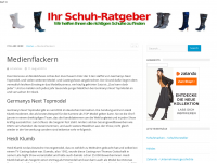 Screenshot des Blogs Medienflackern – Das Internet nutzen, erleben und gestalten