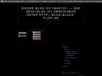 Screenshot des Blogs Black Flirt Blog ::: Enter The Dark Site Of Blogging