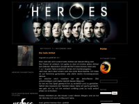 Screenshot des Blogs Heroes Blog