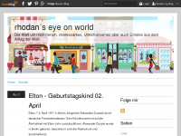 Screenshot des Blogs Welt24