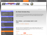 Screenshot des Blogs Reifenportal.de – Der Blog für Autos, Motorsport, Reifen und News