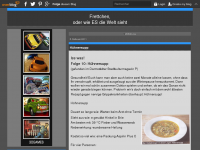 Screenshot des Blogs Frettchens Welt